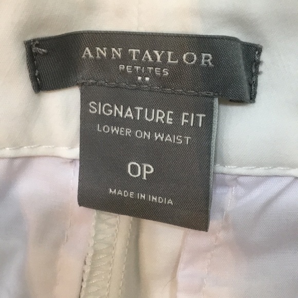 Ann Taylor Factory 0P White Bermuda Shorts - Picture 3 of 5